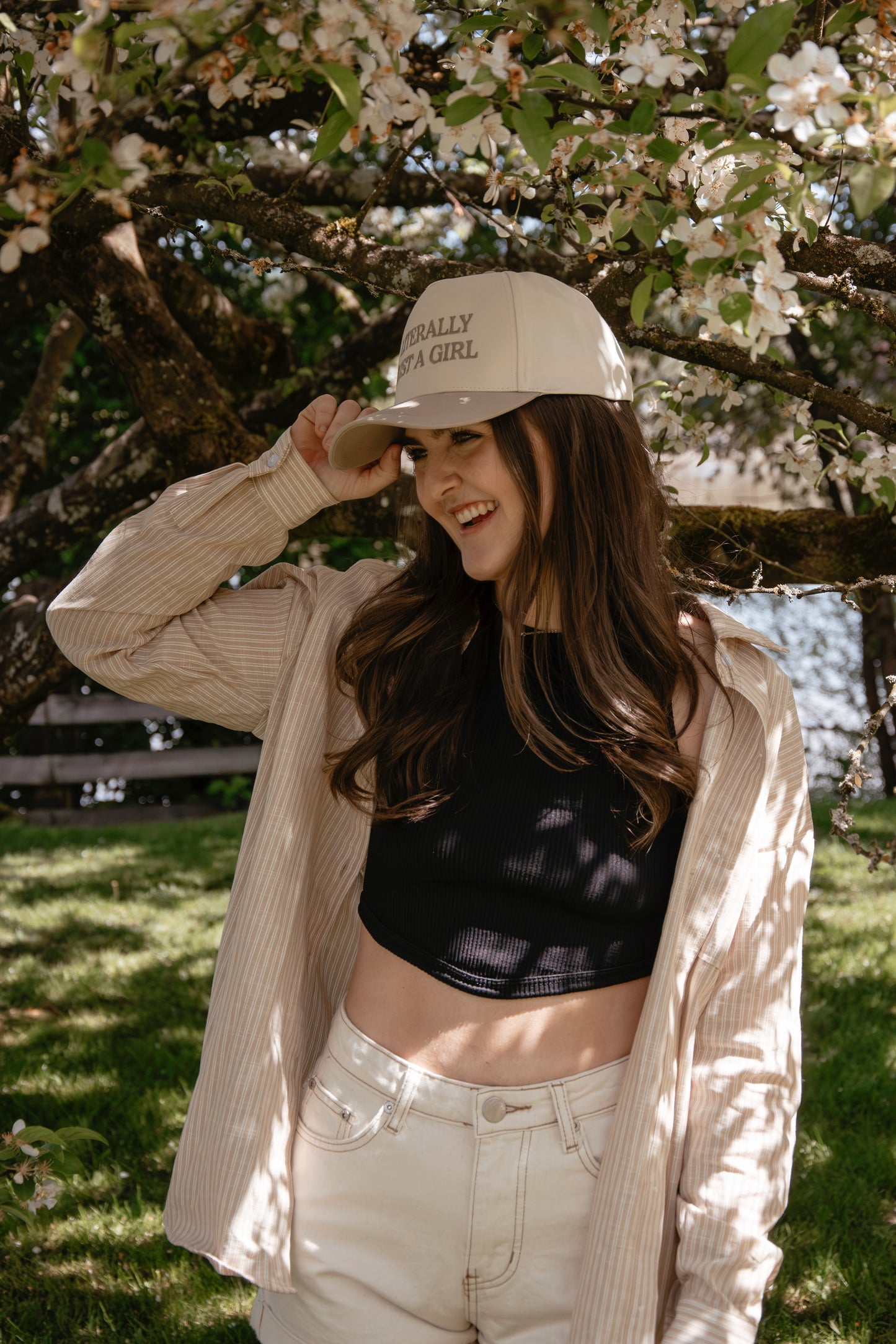 Literally Just A Girl Trucker Hat