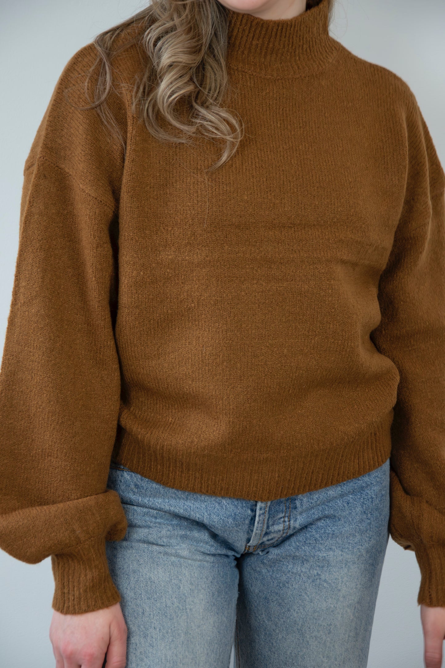 Casual High Neck Sweater