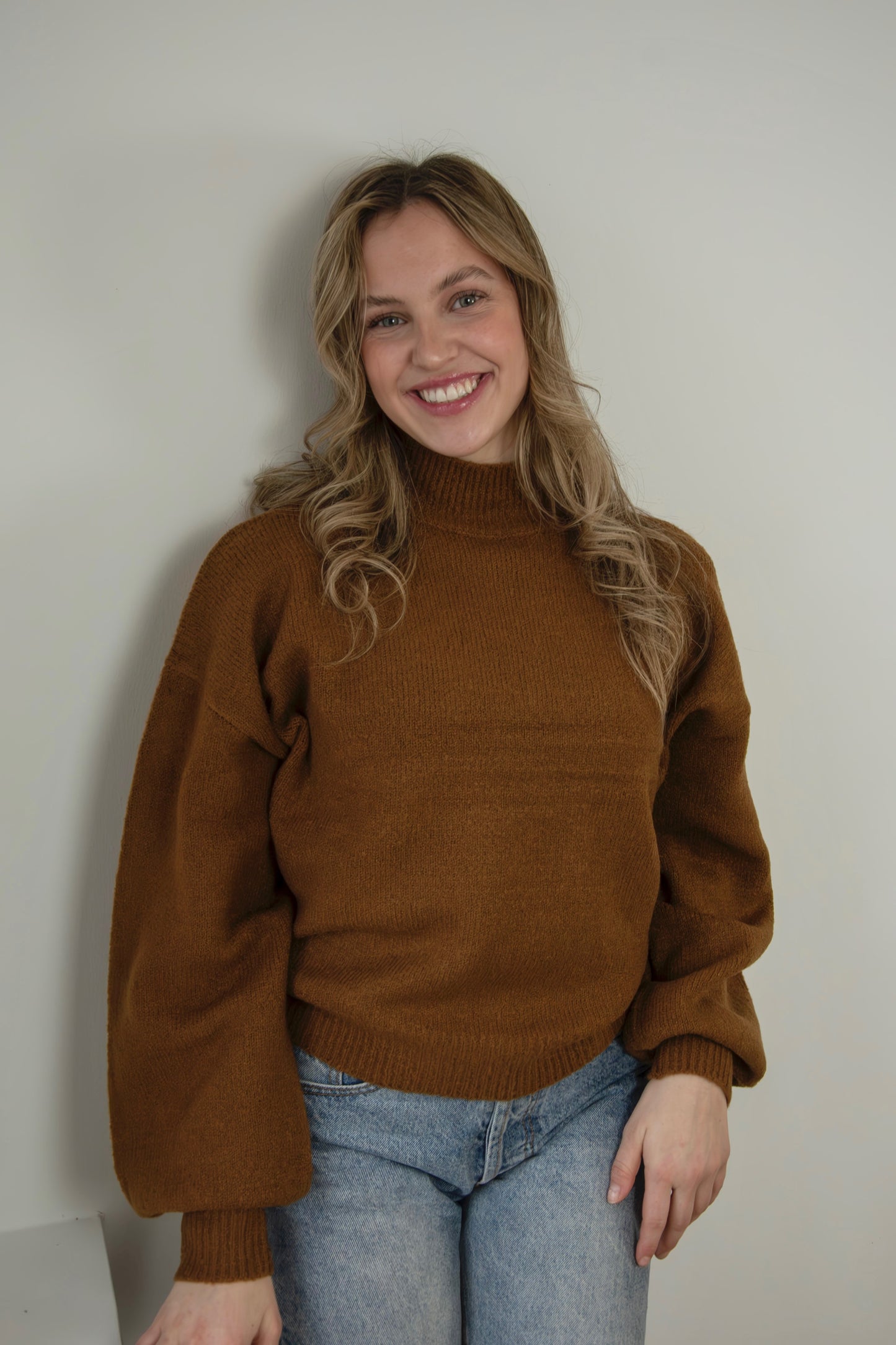 Casual High Neck Sweater