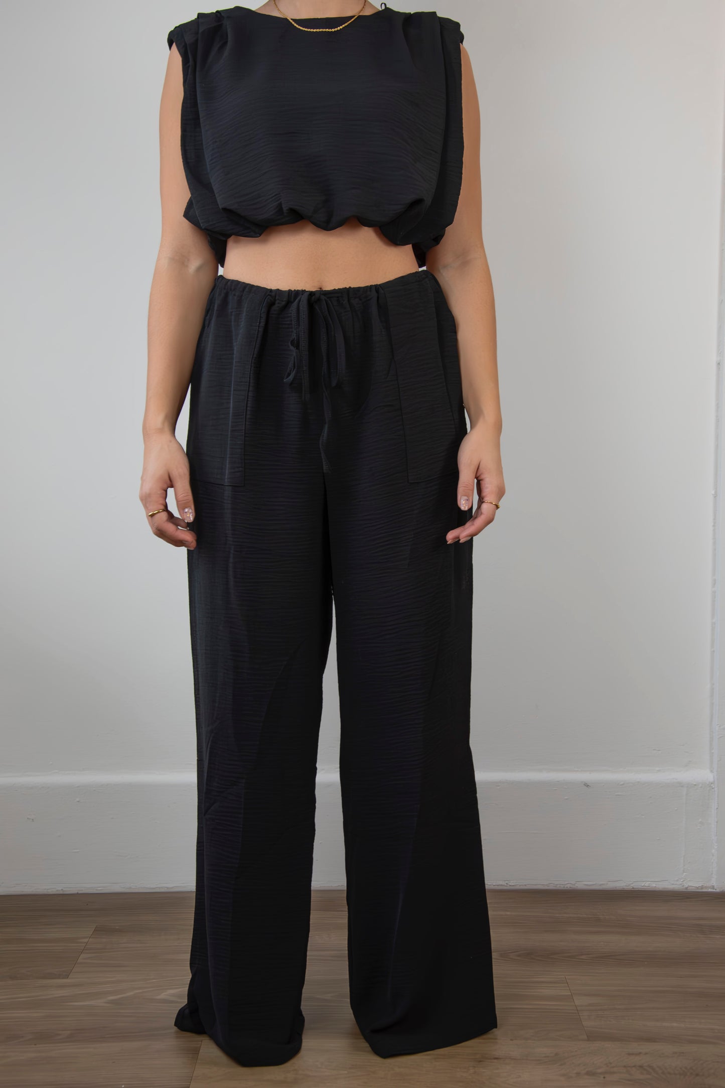 Structured Crop Blouse