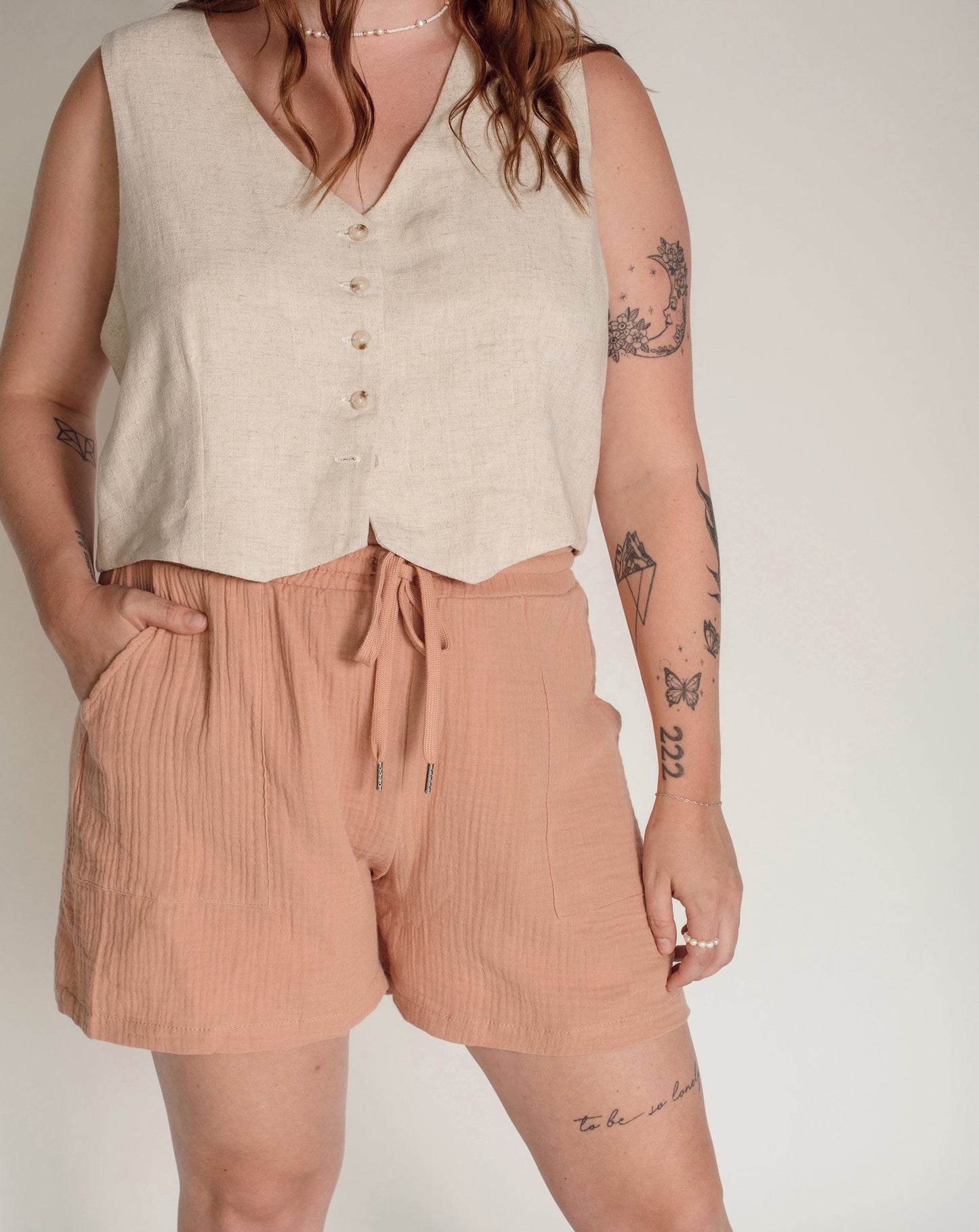 Relaxed Cotton Shorts