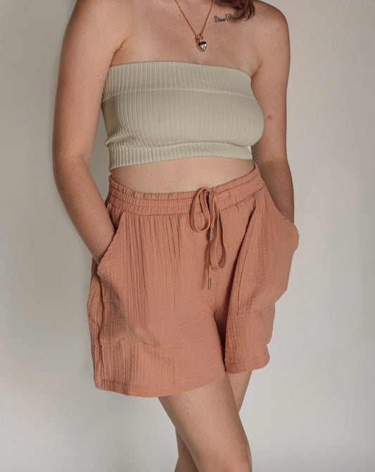Relaxed Cotton Shorts