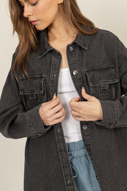 Utility Denim Jacket