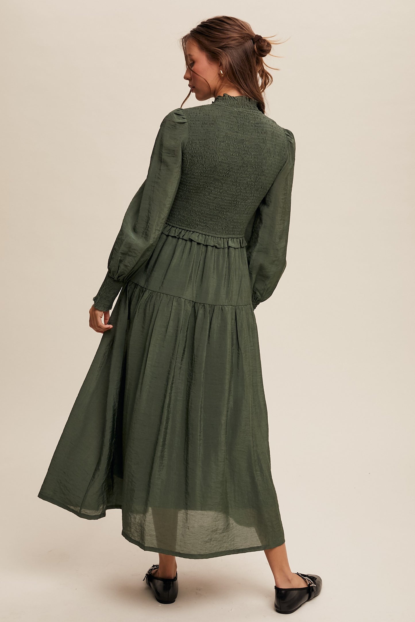 Smocked Maxi Dress