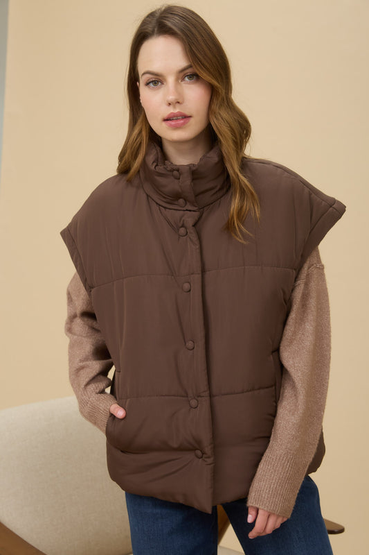Oversized Puffer Vest