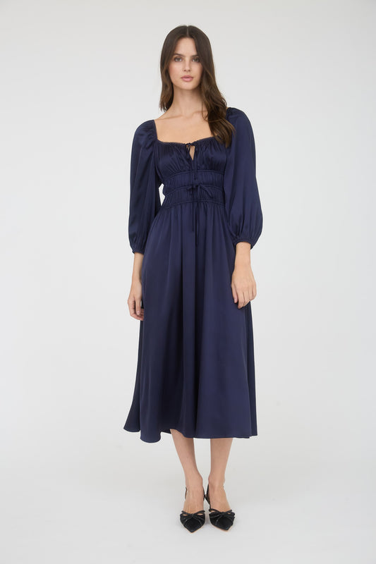 Satin Maxi Dress
