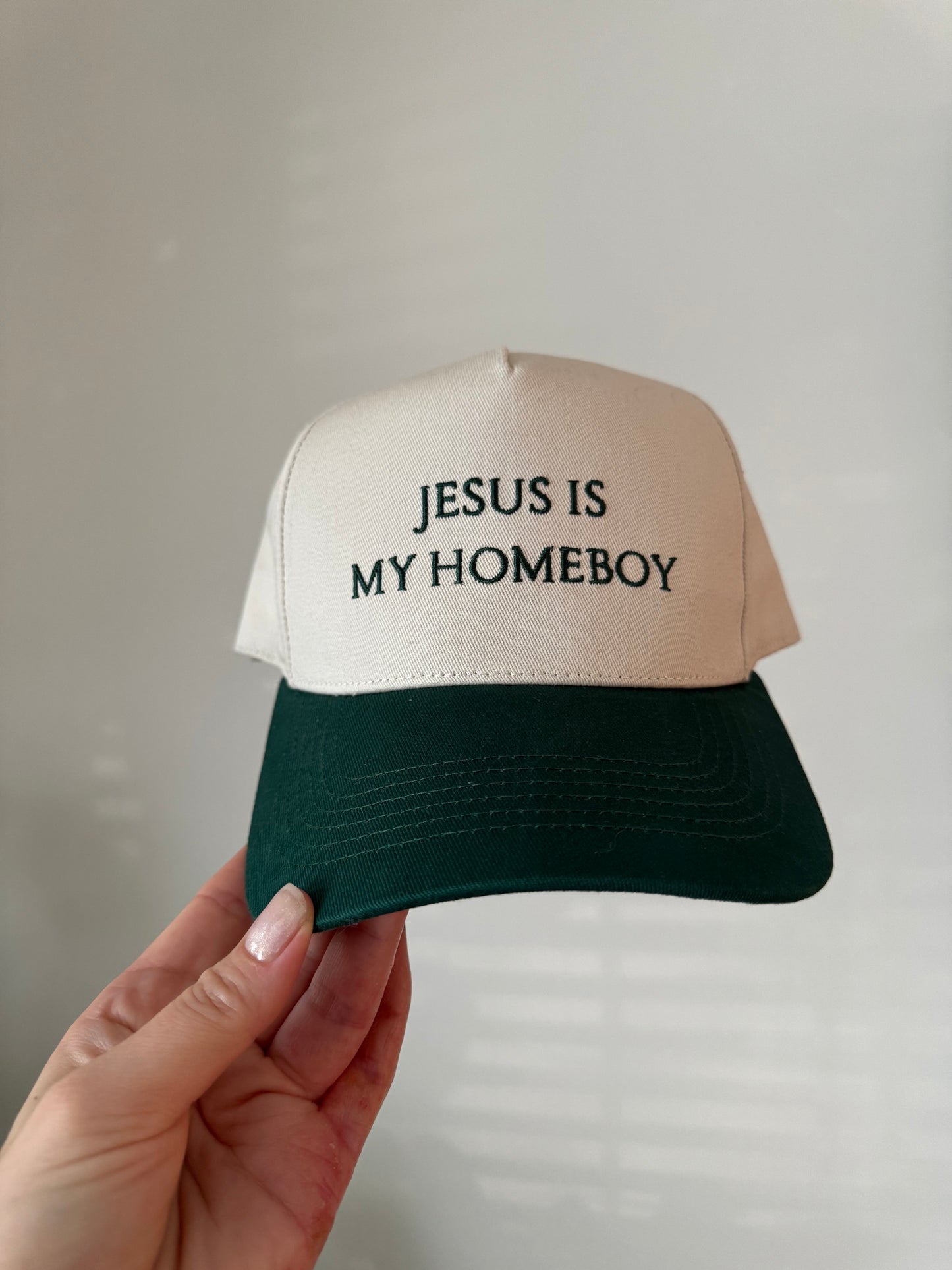 Jesus Is My Homeboy Trucker Hat