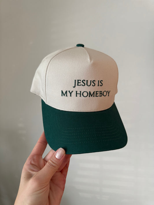 Jesus Is My Homeboy Trucker Hat