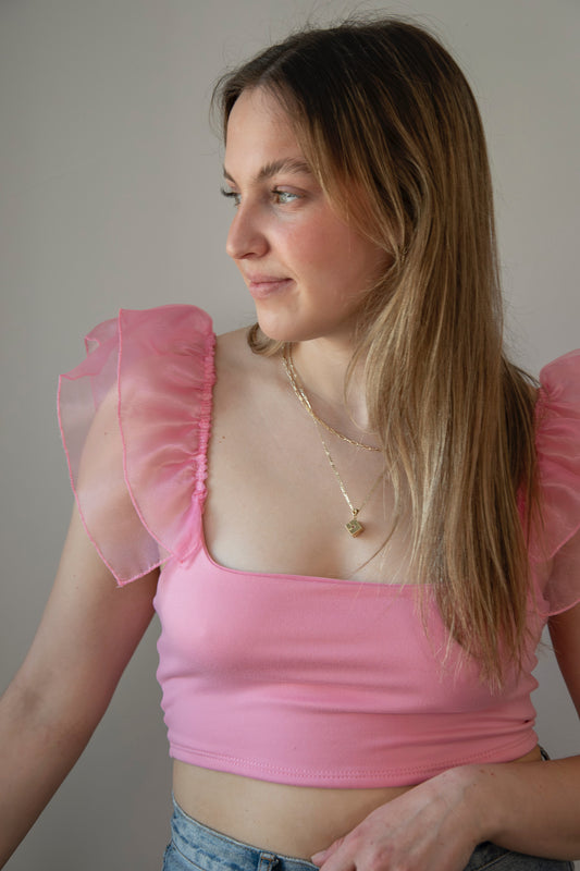 Overdramatic Organza Top