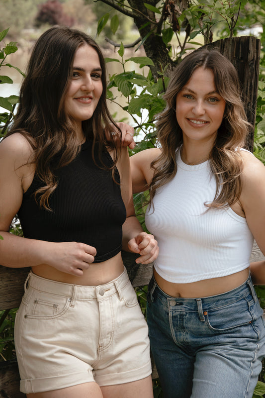 Curved Hem Tank Top