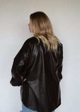 Load image into Gallery viewer, Vegan Leather Shacket

