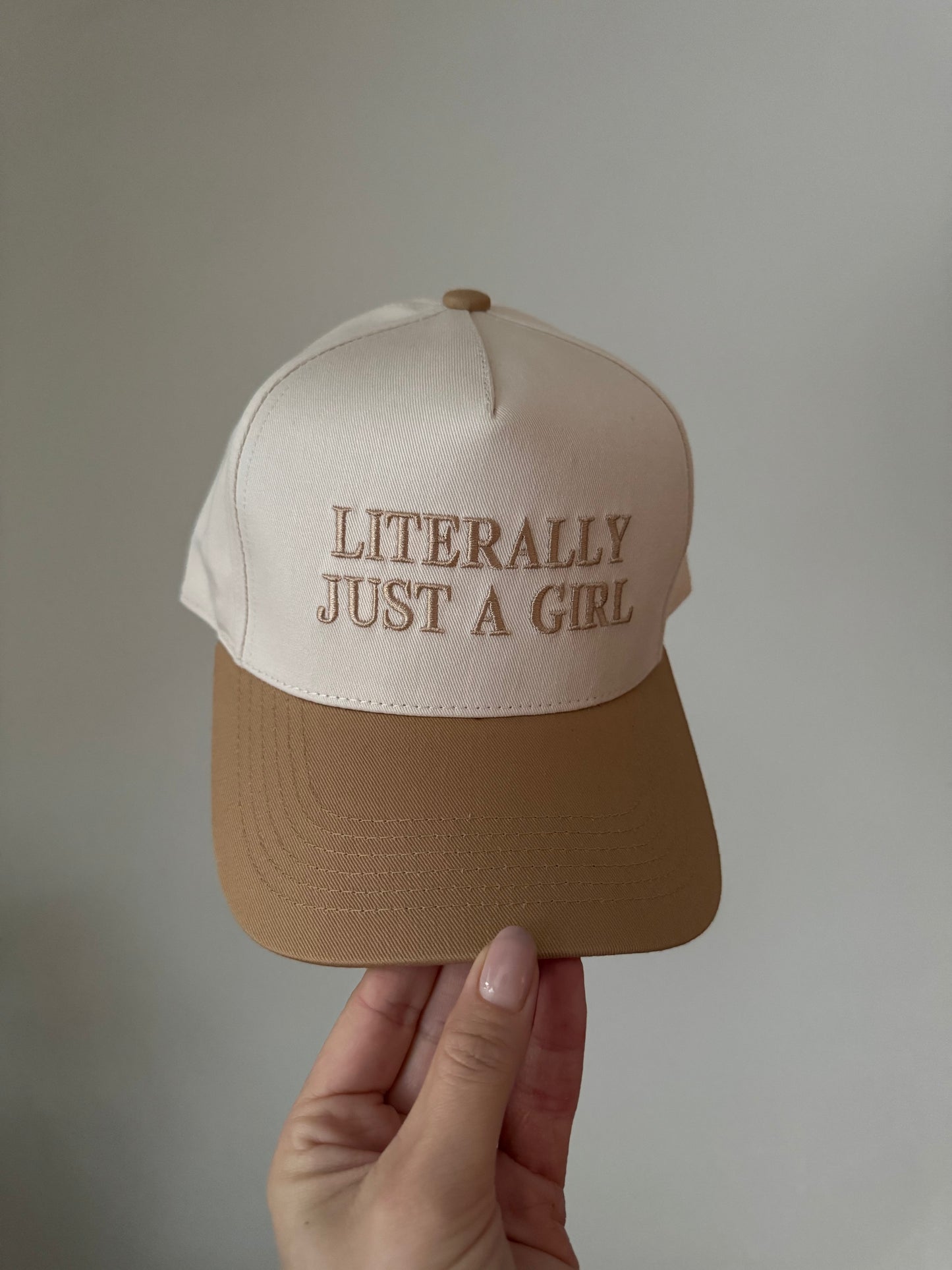 Literally Just A Girl Trucker Hat