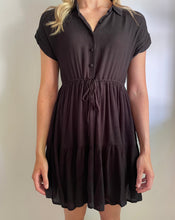 Load image into Gallery viewer, Button Up Mini Dress
