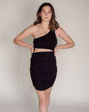 Load image into Gallery viewer, One Shoulder Ribbed Dress
