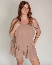 Load image into Gallery viewer, Ruffle Tiered Romper

