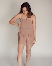 Load image into Gallery viewer, Ruffle Tiered Romper
