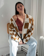 Load image into Gallery viewer, Bold Checkered Cardigan
