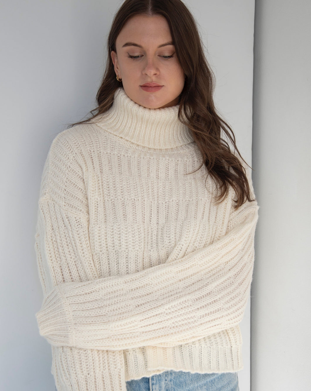 Turtleneck Cable Knit