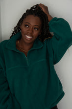 Load image into Gallery viewer, Sherpa Half Zip Sweatshirt
