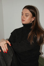 Load image into Gallery viewer, Split Turtleneck Sweater
