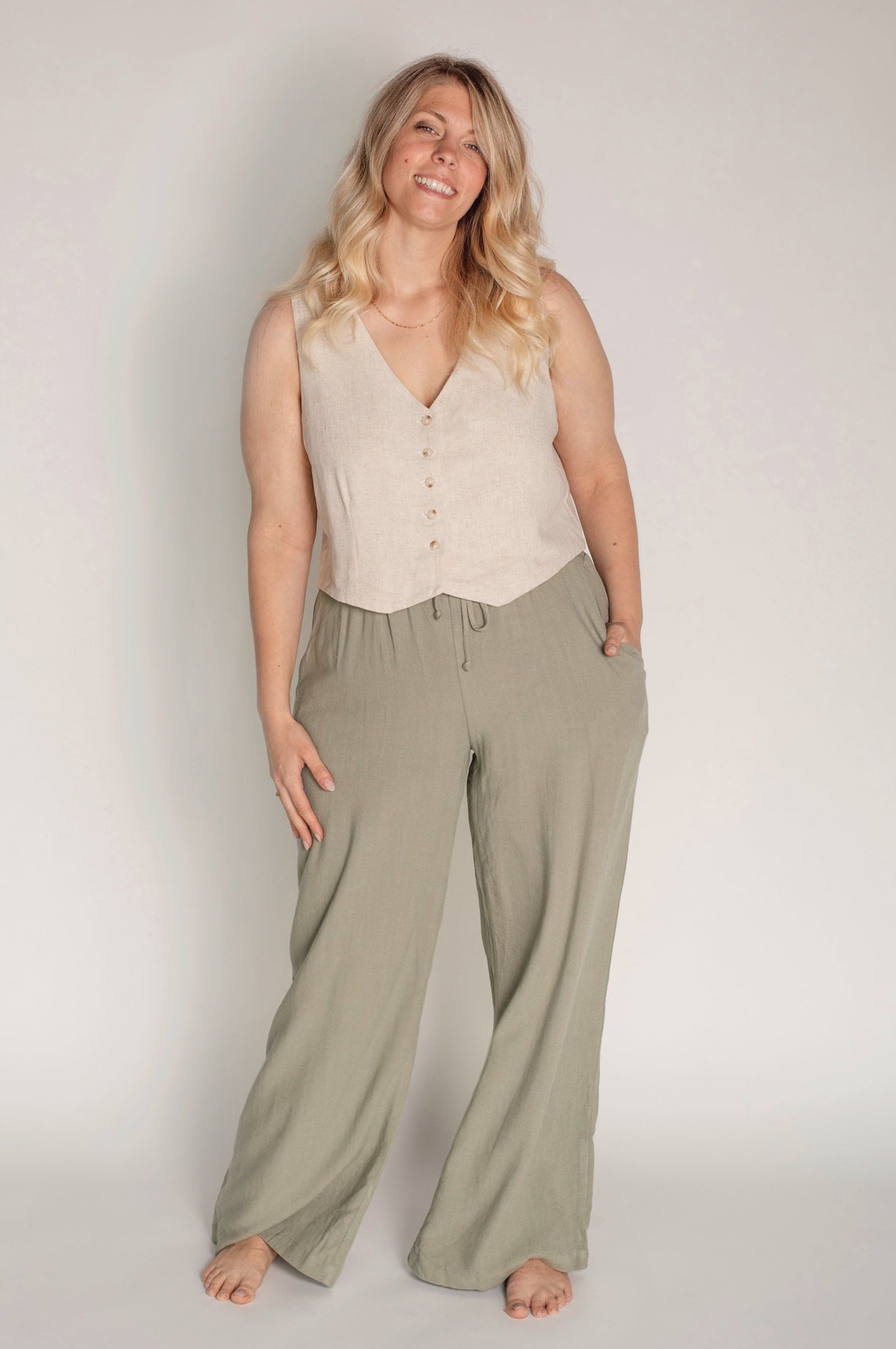 Relaxed Linen Pant