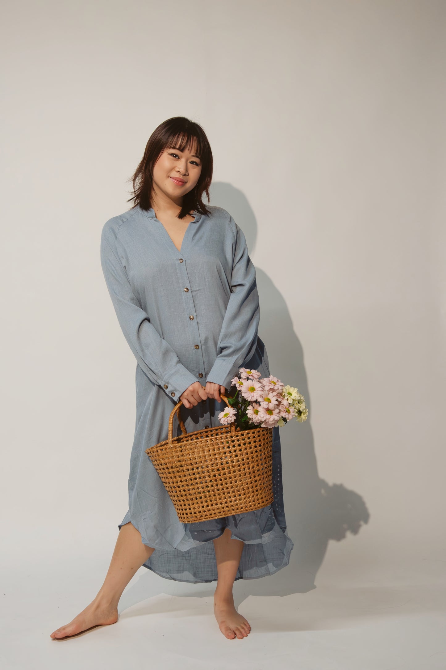 Midi Shirt Dress