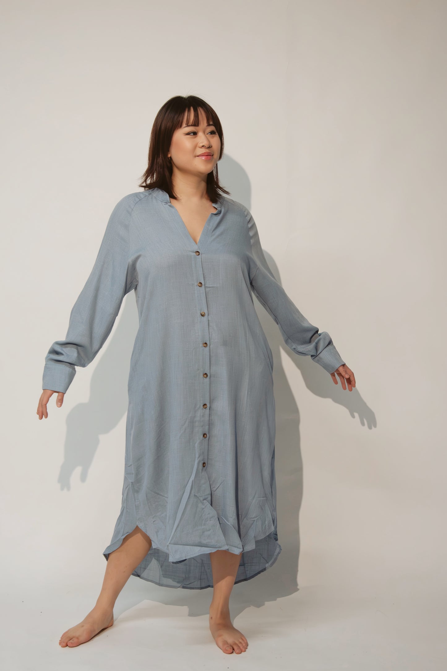 Midi Shirt Dress