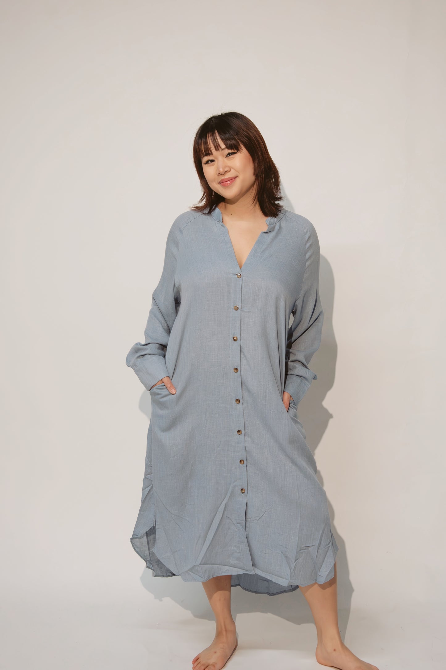 Midi Shirt Dress