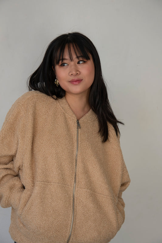 Fleece Bomber Jacket