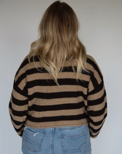 Striped Boatneck Knit