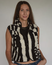Load image into Gallery viewer, Checkered Fleece Vest
