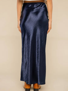 Satin Midi Skirt
