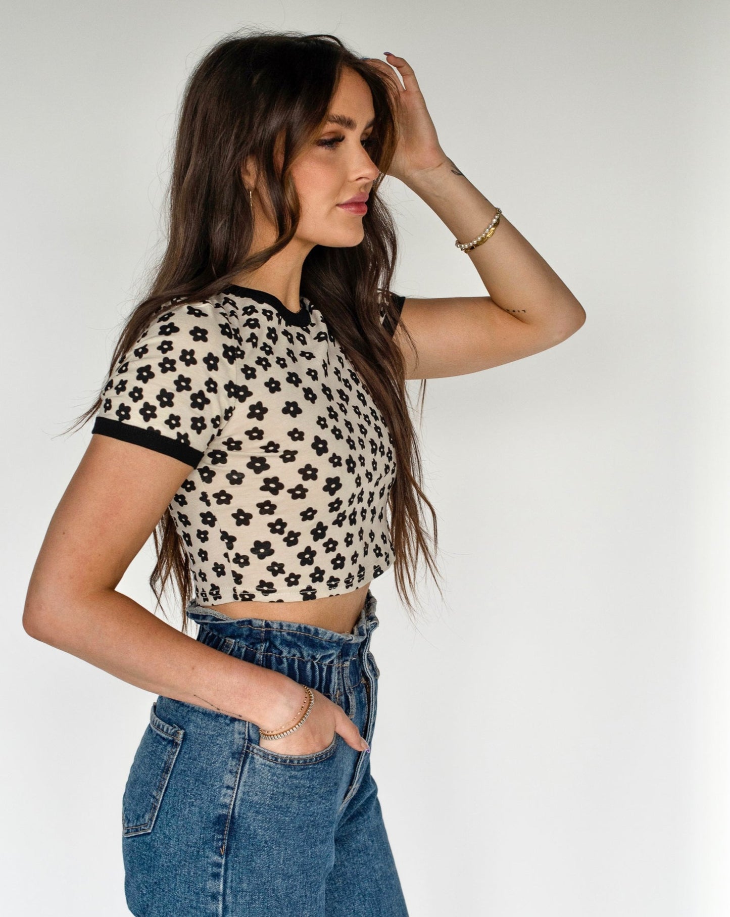 Ditsy Baby Tee