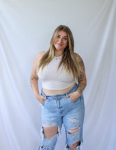 Load image into Gallery viewer, Cropped Ribbed Tank
