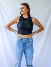 Load image into Gallery viewer, Cropped Ribbed Tank
