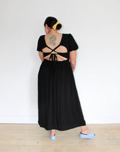 Load image into Gallery viewer, Lace Up Midaxi Dress
