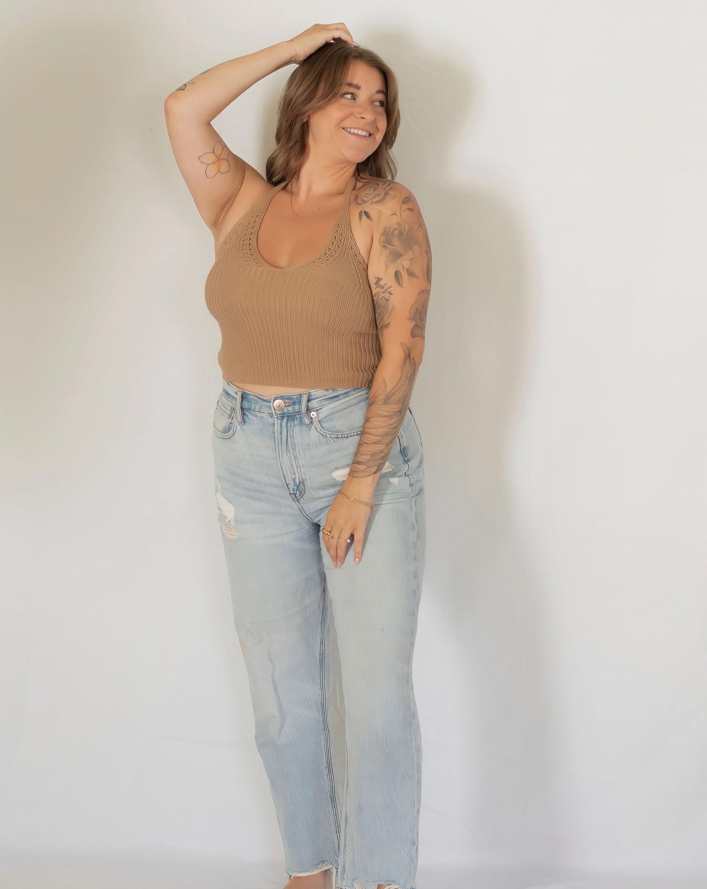 Halter Knit Top