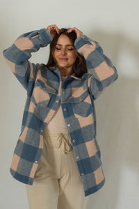 Oversized Flannel Jacket