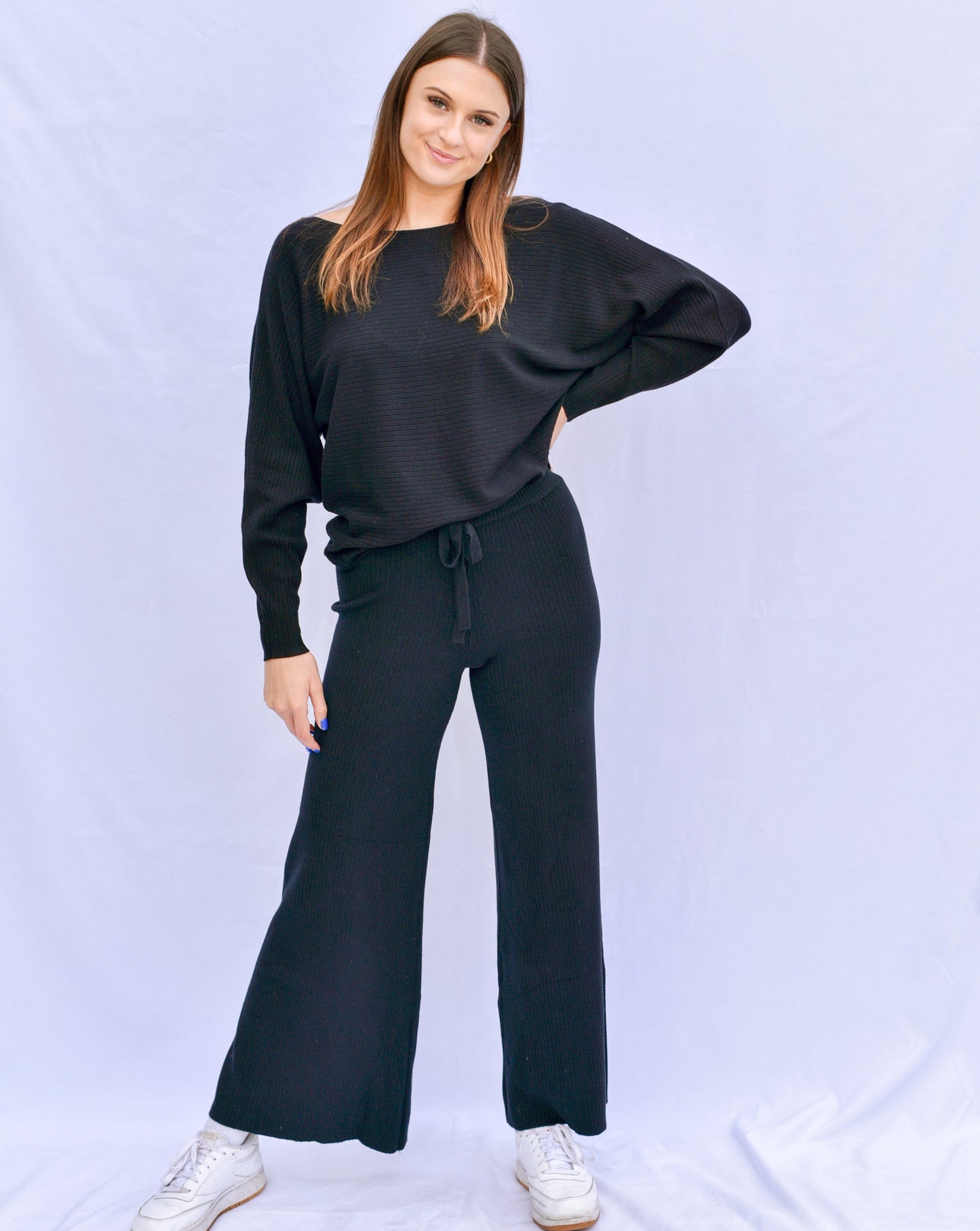 Ribbed High Waisted Pants