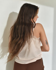 Satin Lace Cami