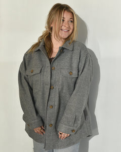 Oversized Fleece Jacket