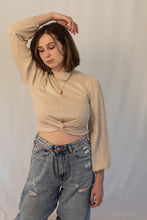 Load image into Gallery viewer, Twist Front Mock Neck
