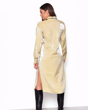 Load image into Gallery viewer, Shimmer Button Up Dress
