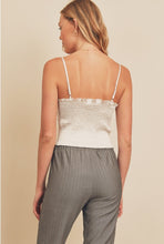 Load image into Gallery viewer, Satin Cowl Neck Cami Top
