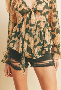 Ember Boho Top